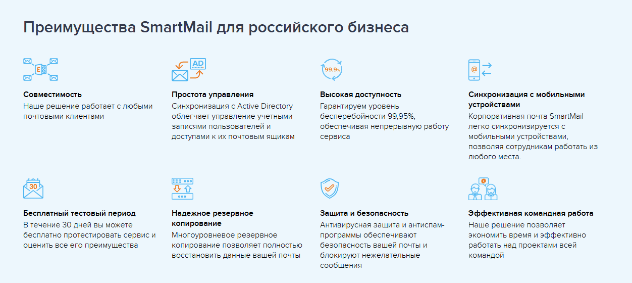 ActiveCloud: Корпоративная почта и бэкап