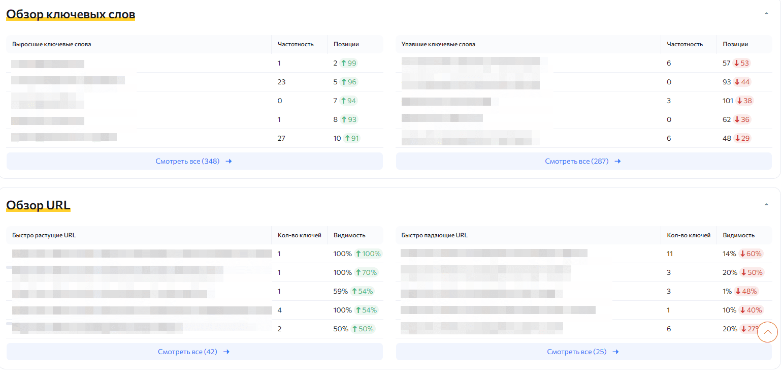 Rush Analytics: обзор сервиса для SEO