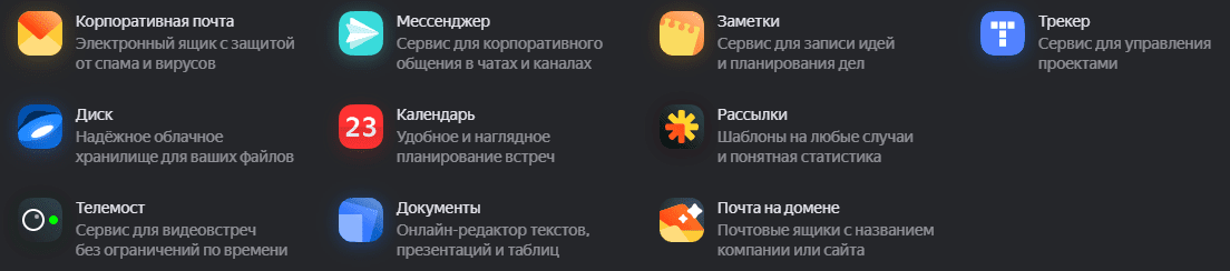 Яндекс 360 для бизнеса: тарифы и инструменты