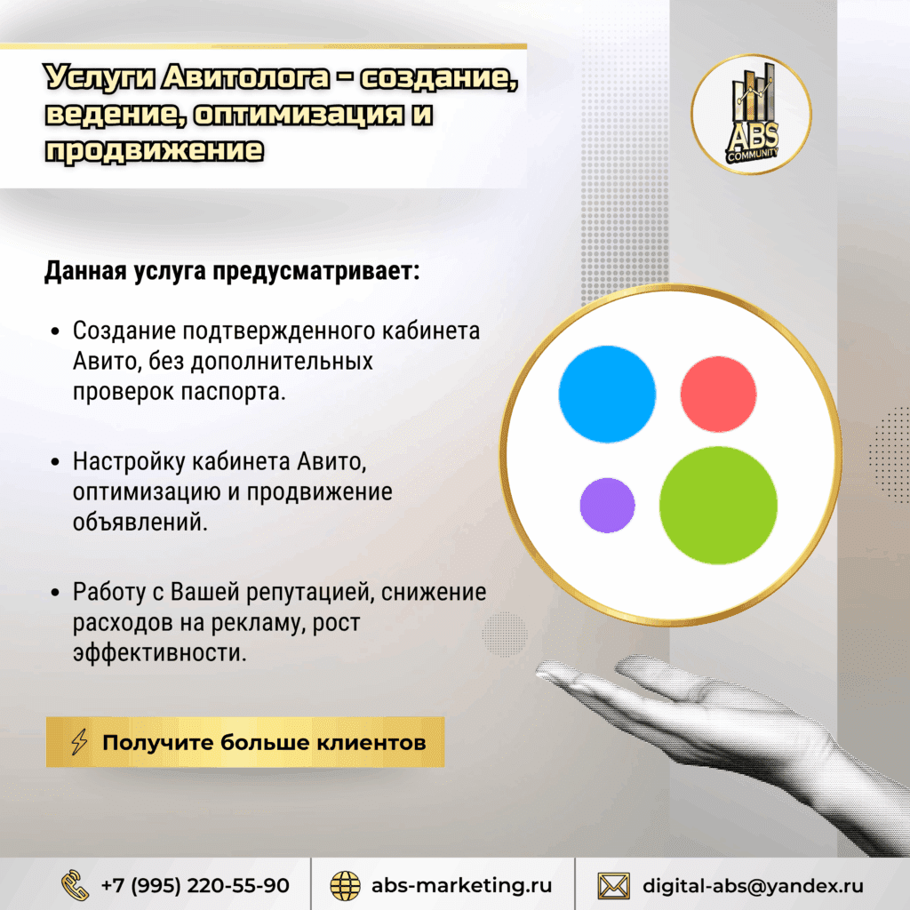 Услуги Авитолога