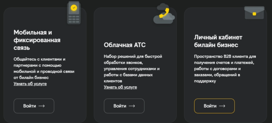 ABS-Marketing: Кабинет Билайн Бизнес - управляйте связью