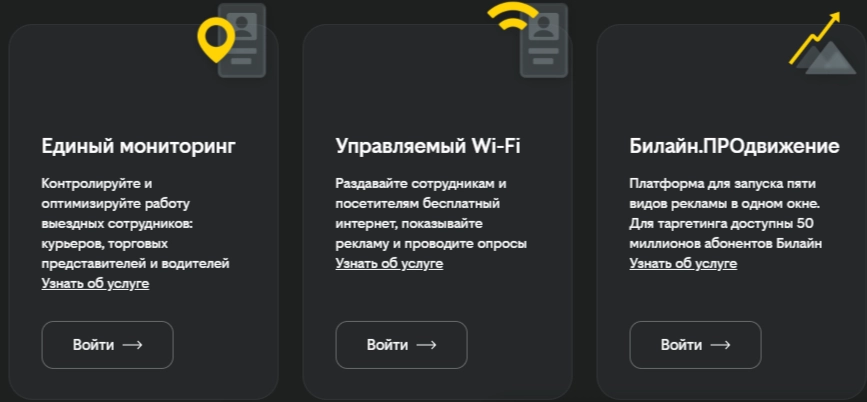 ABS-Marketing: Кабинет Билайн Бизнес - управляйте связью